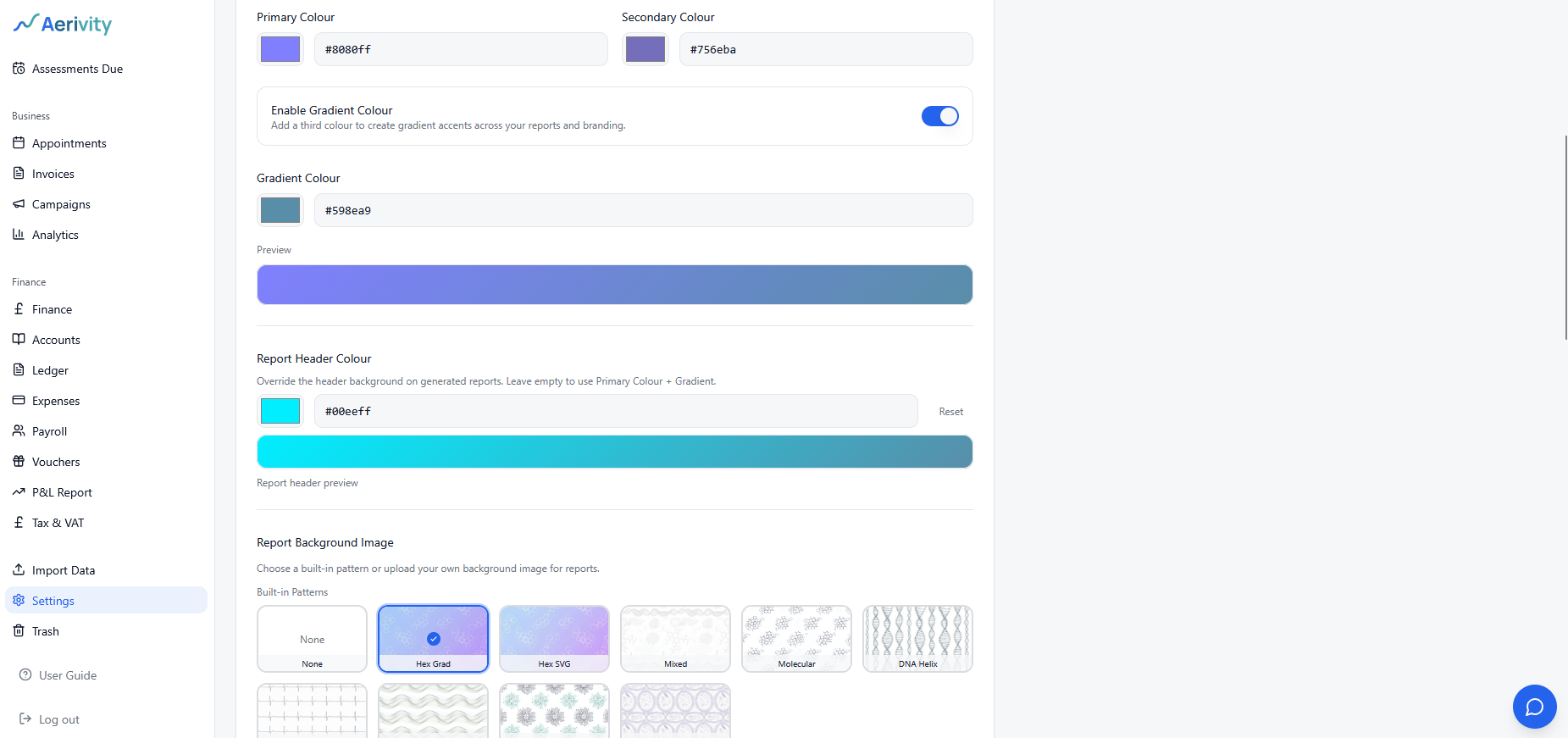 White-Label & Branding screenshot